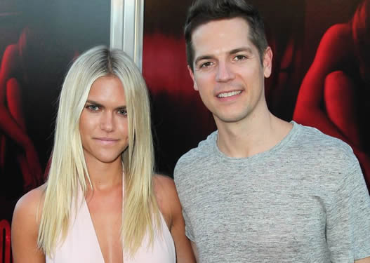 Jason Kennedy with his wife Lauren