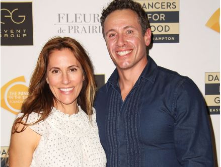 Chris Cuomo with his wife Cristina Cuomo at an event