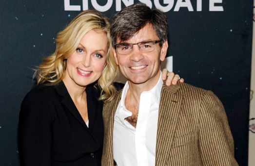 Comedian Ali Wentworth with her husband George Stephanopoulos
