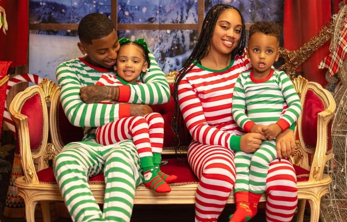 Funny Mike with his Girlfriend Jaliyah Monet and their Kids