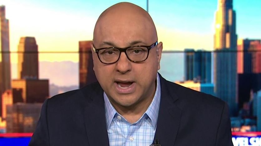 Ali Velshi during one of his show sessions