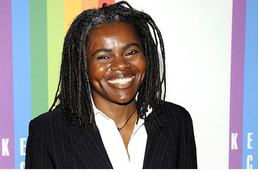 Tracy Chapman the American singer-songwriter