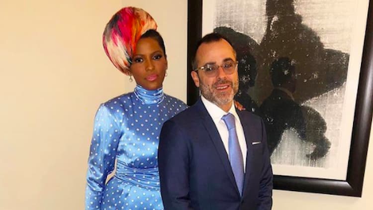 Steve Greener and his wife Tamron Hall