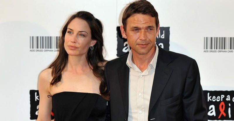 Actress Claire Forlani with her husband Dougray Scott