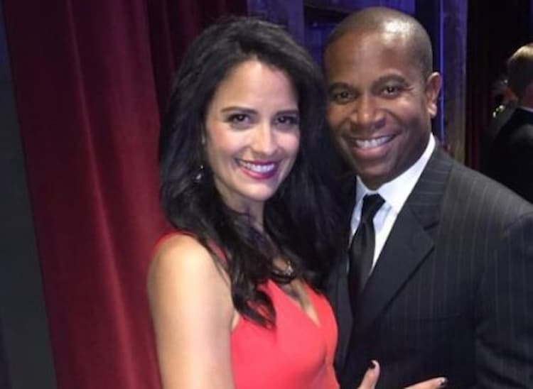 Ducis Rodgers and his wife Diana Perez