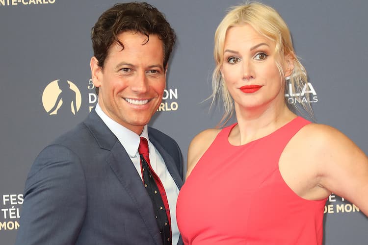 Ioan Gruffudd and his ex wife Alice Evans