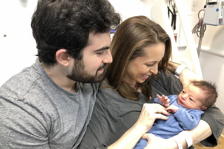 Jedediah Bila,her husband and their son