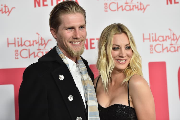 Kaley Cuoco and her ex-husband Karl Cook