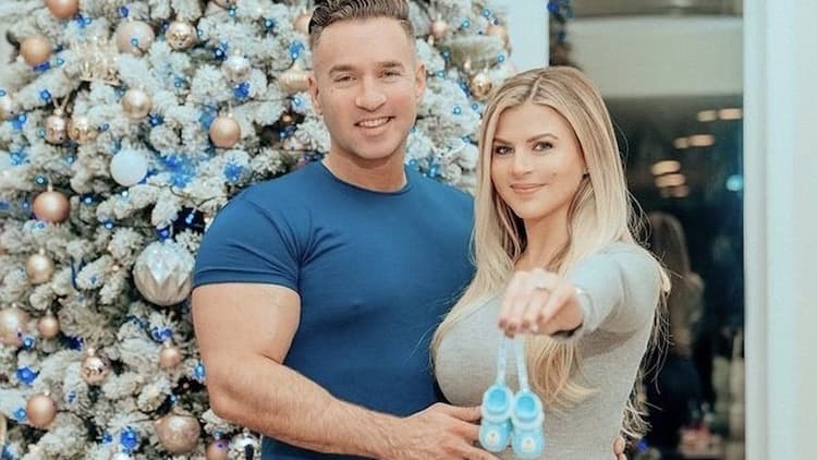 Mike Sorrentino with his spouse Lauren Pesce's Photo