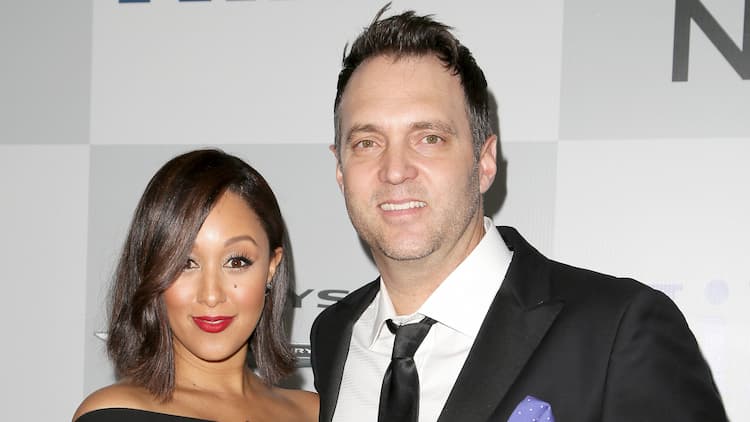 Tamera Mowry and her husband Adam Housley 