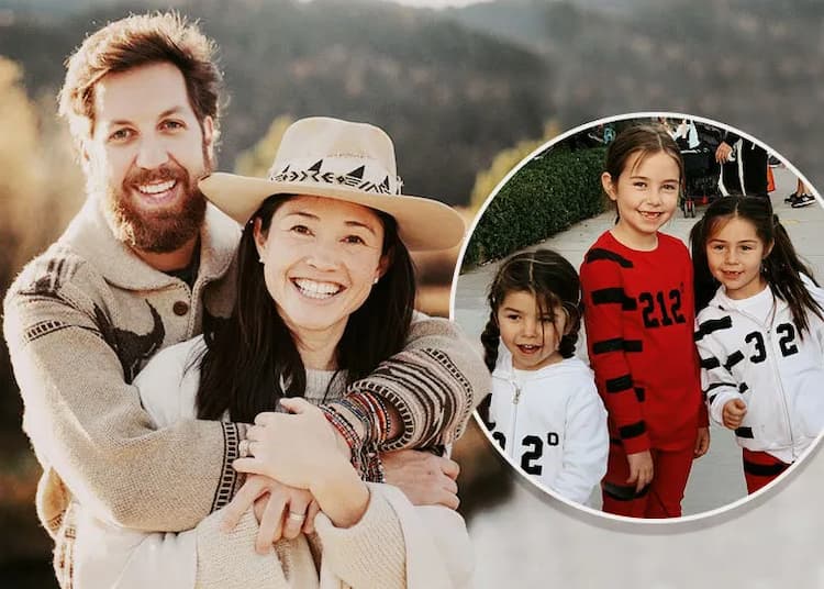 Crystal English Sacca, her husband Chris Sacca and their daughters 