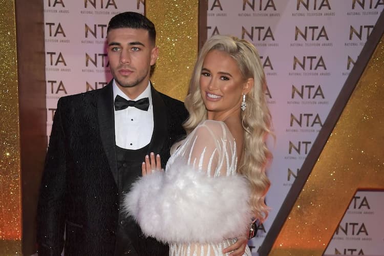 Molly-Mae Hague with her partner Tommy Fury 