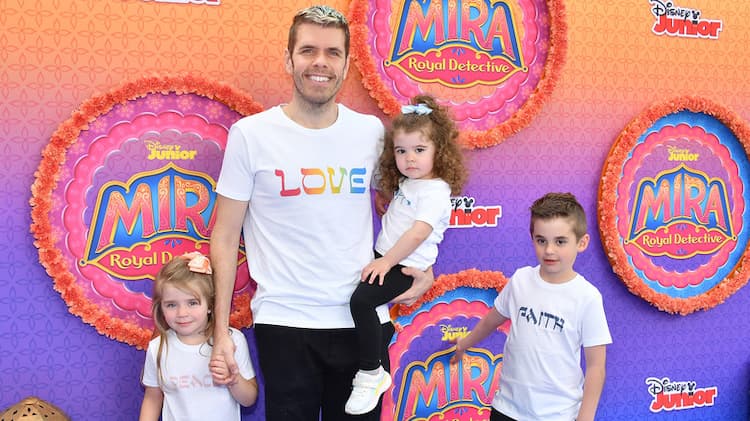 Perez Hilton and his children 