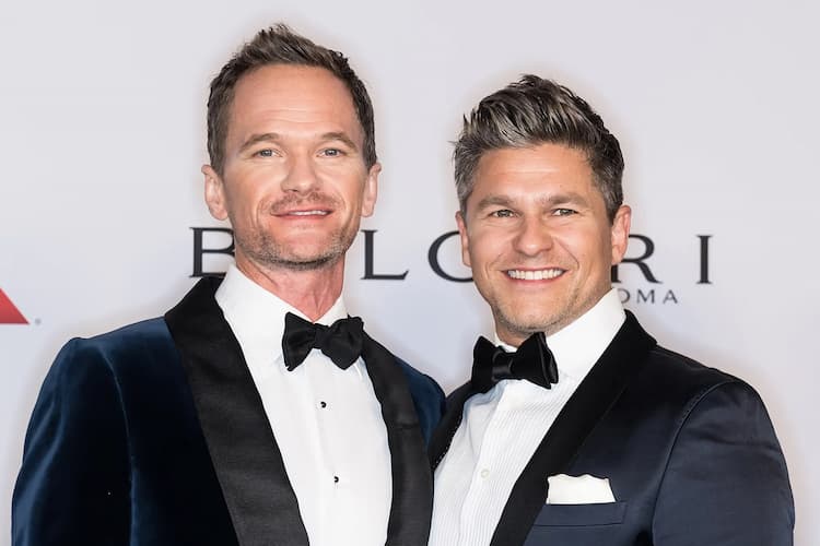 Neil Patrick Harris and his partner David Burtka