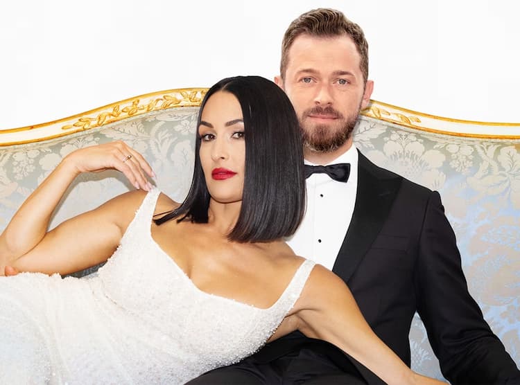 Artem Chigvintsev and his wife Nikki Bella