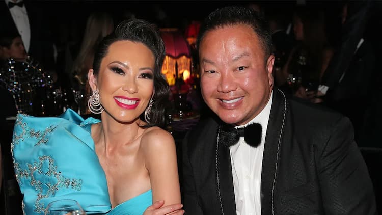 Gabriel Chiu and his wife Christine Chiu 