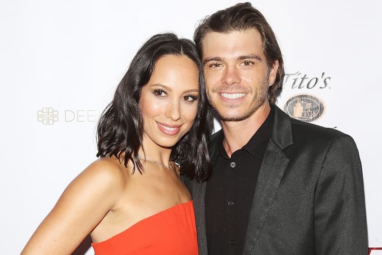 Matthew Lawrence and his wife Cheryl Burke