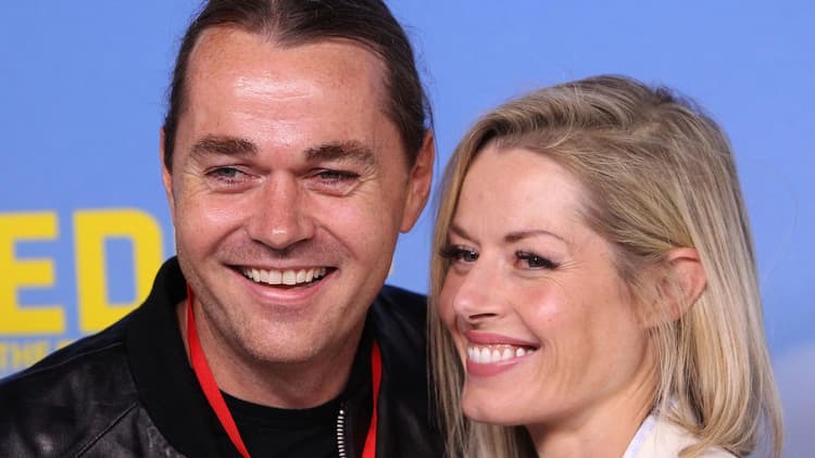 Shannon Bennett and his wife Madeleine West 