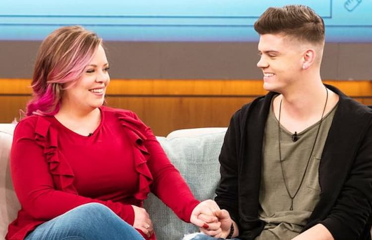 Catelynn Lowell with her husband