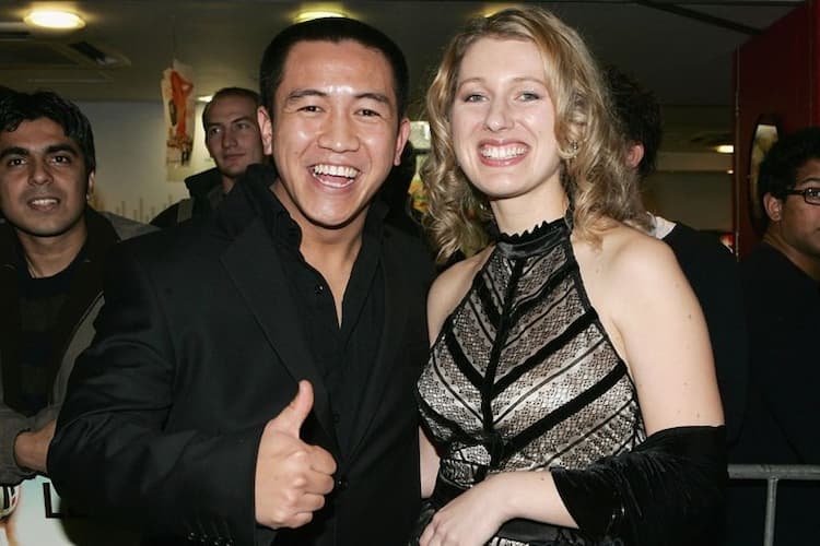 Anh Do together with his wife Suzanne Do