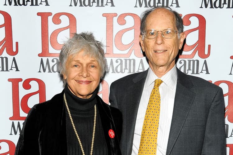 Estelle Parsons together with her husband Peter Zimroth