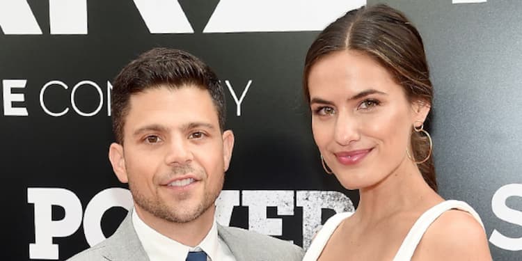 Jerry Ferrara with his wife Breanne Racano