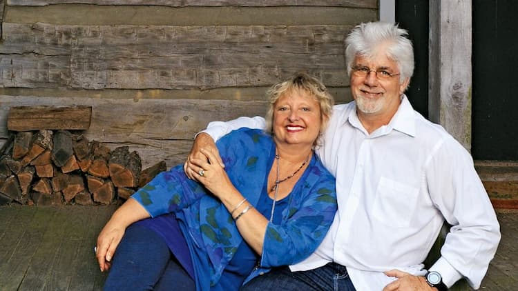 Michael McDonald together with his wife singer Amy Holland