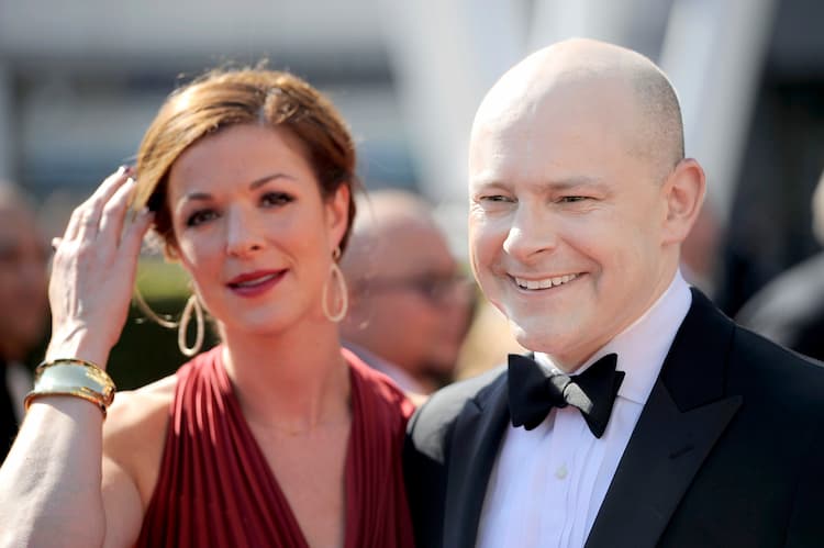 Rob Corddry together with his wife Sandra Corddry
