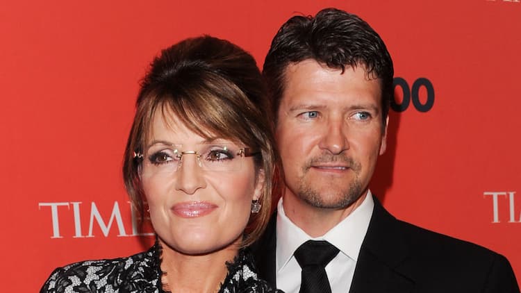 Sarah Palin together with her ex husband Todd Palin