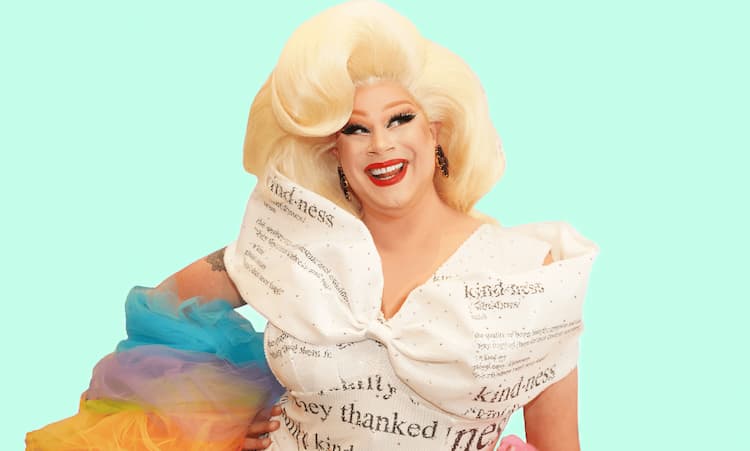 American drag queen, queer activist, actor, and singer-songwriter Nina West Photo