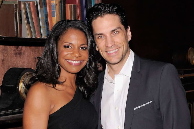 Audra McDonald with her husband Will Swenson