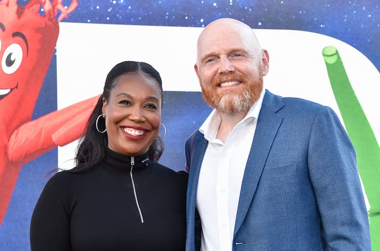 Bill Burr together with his wife Nia Renee Hill