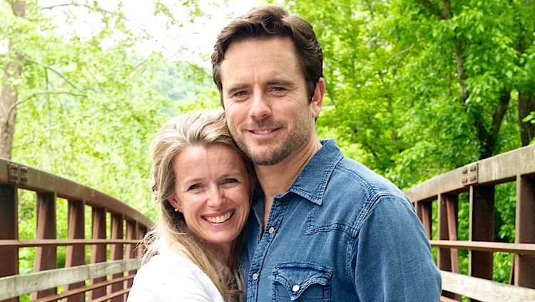 Charles Esten together with his wife Patty Hanson 