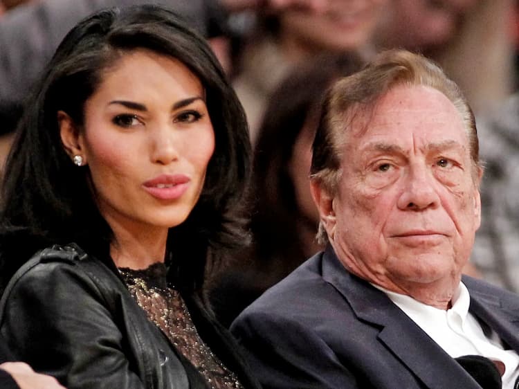 Donald Sterling together with his wife Rochelle Stein 