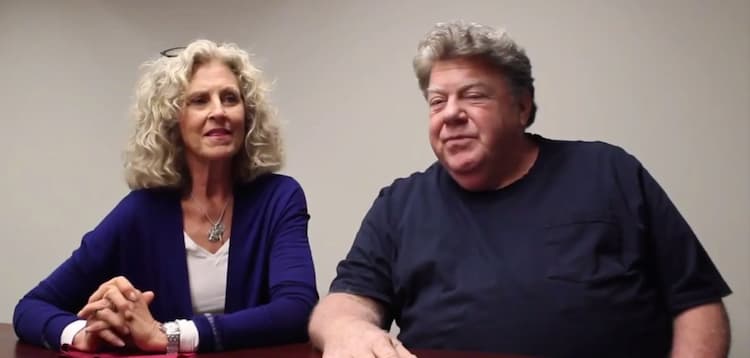 George Wendt together with his wife Bernadette Birkett