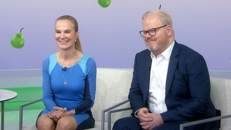 Jim Gaffigan and his wife Jeannie Gaffigan