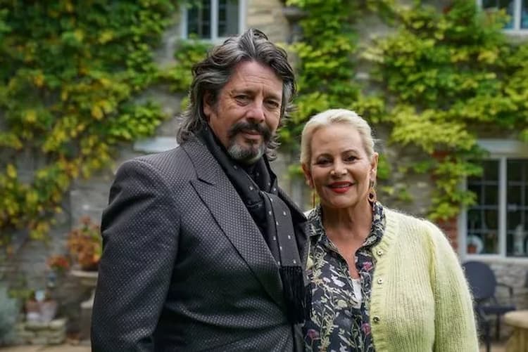 Laurence Llewelyn-Bowen together with his wife Jackie Bowen