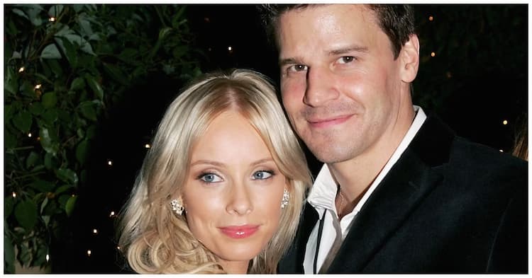 David Boreanaz together with his wife Jaime Bergman