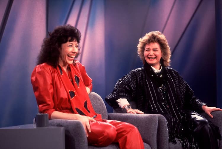 Lily Tomlin together with her Husband Jane Wagner