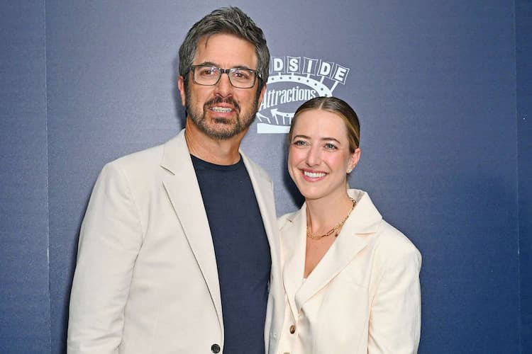 Ray Romano together with his wife Anna Romano 