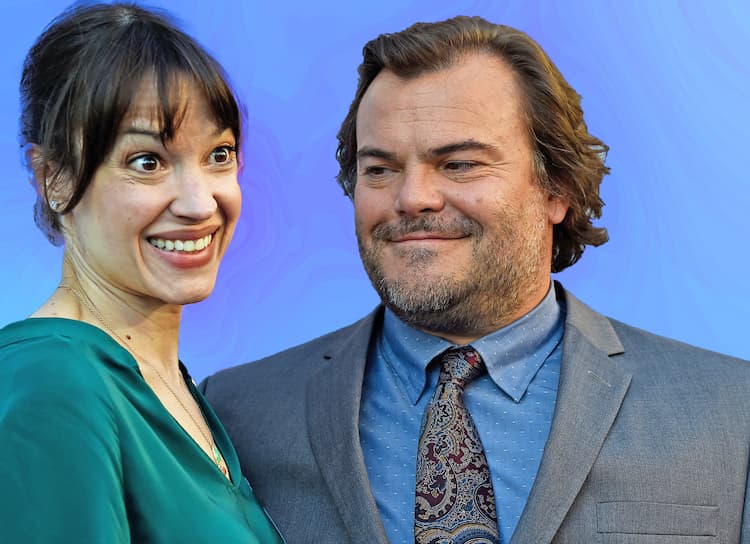 Tanya Haden together with her husband Jack Black