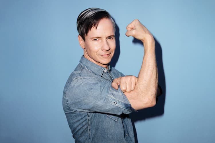 American actor and playwright John Cameron Mitchell