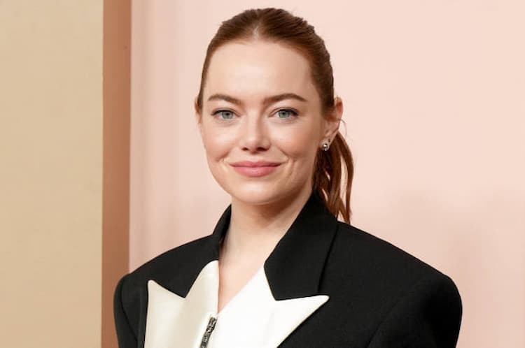 American actress and producer Emma Stone