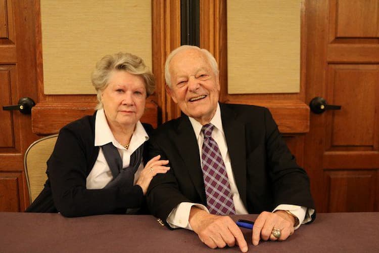 Bob Schieffer together with his wife