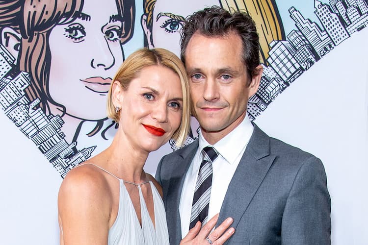 Claire Danes together with her husband Hugh Dancy