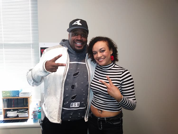 Corey Holcomb together with his partner Maya Holcomb