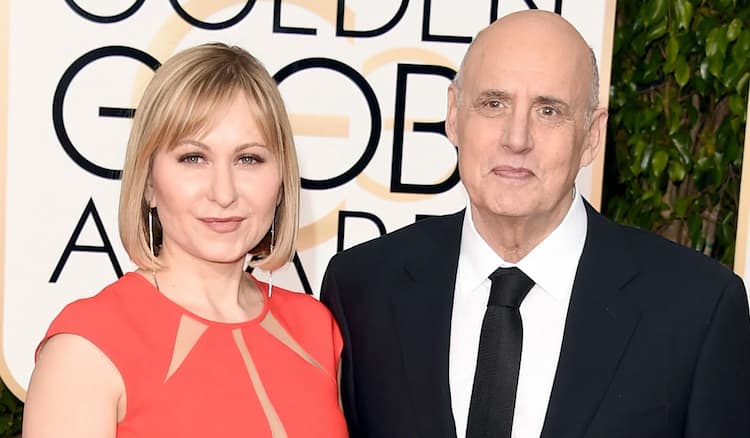 Jeffrey Tambor together with his Wife Kasia Ostlun