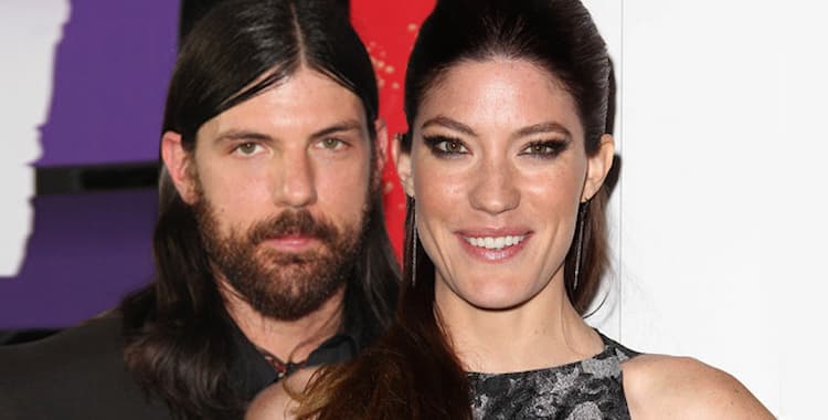 Jennifer Carpenter with her husband Seth Avett 