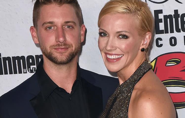 Katie Cassidy together with her husband Matthew Rodgers