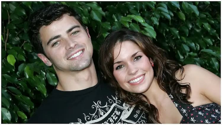 Mandy Musgrave together with her partner Matt Cohen